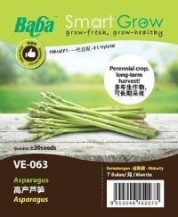 Baba Smart Grow Series VE-063 Asparagus