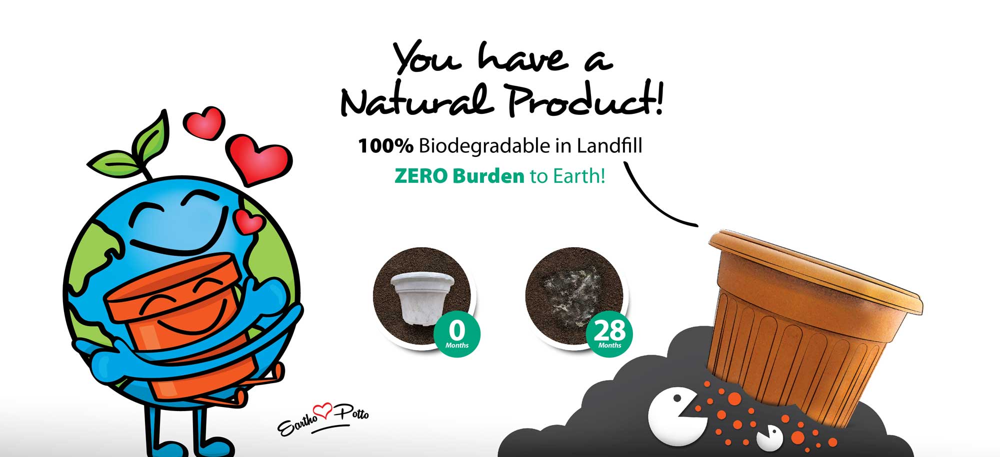Flower Pot | Eco-Friendly | Biodegradable | Baba Gardening Flower Pot | Eco-Friendly | Biodegradable | Baba Gardening