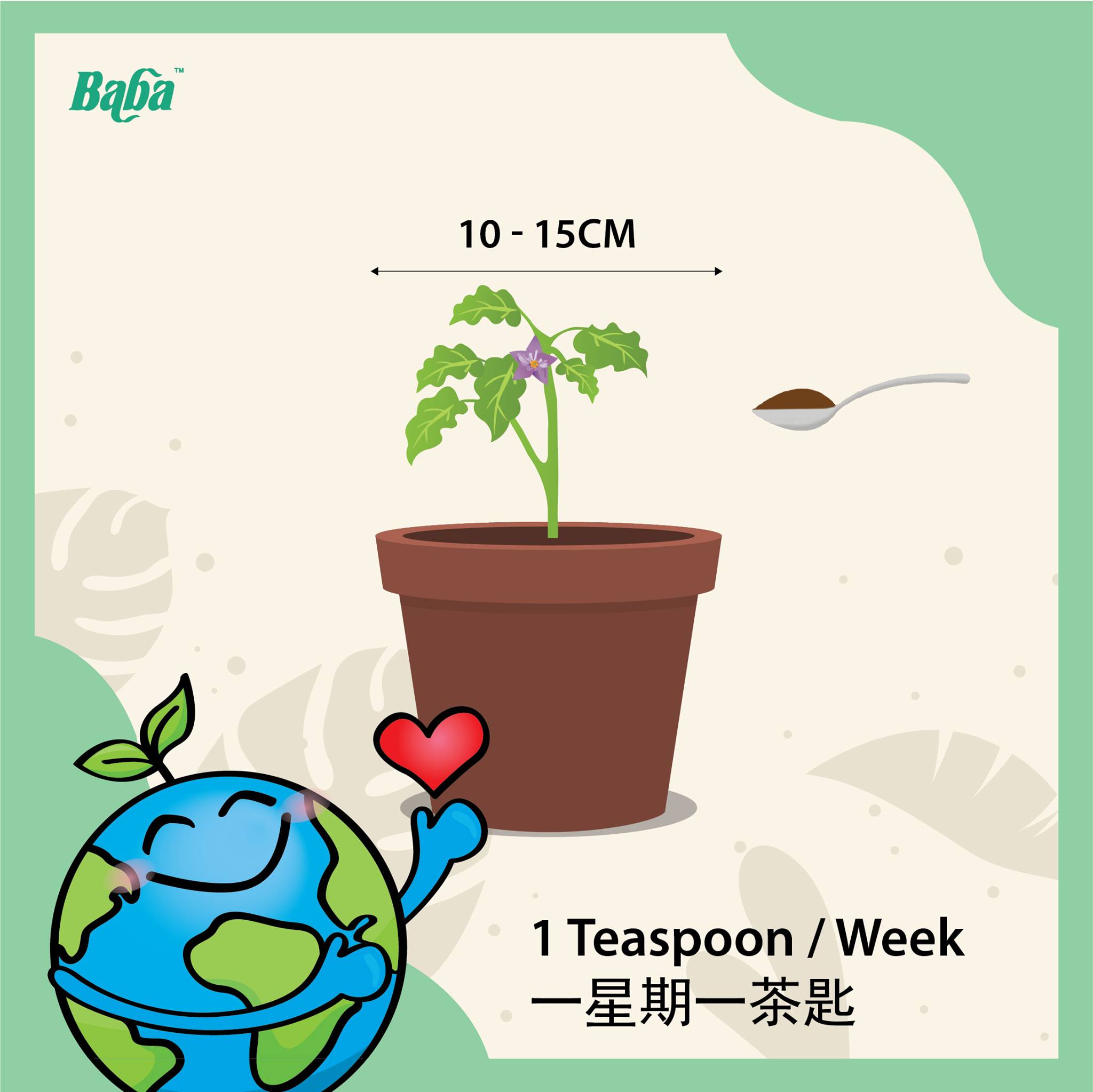 Fertilization amount | Mr Ganick Fertilizer | Baba Gardening