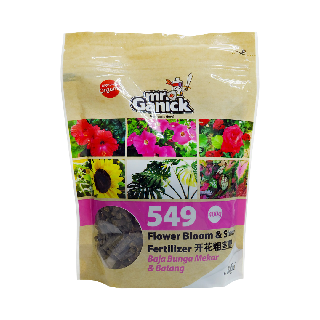 SF-8097 MR GANICK 549 FLOWER BLOOM FERTILIZER _ ORGANIC FERTILIZER